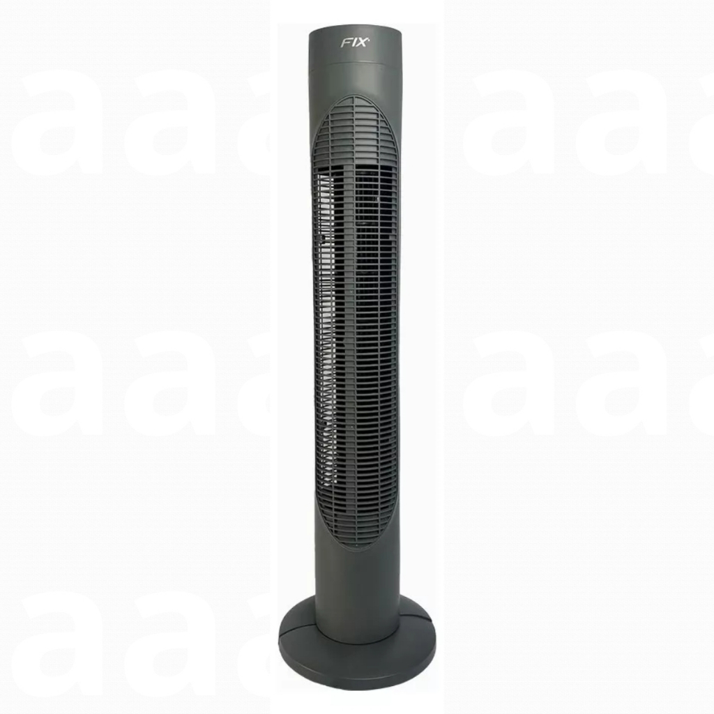 Ventilador De Coluna Cinza 86cm De Altura Com 3 Velocidades