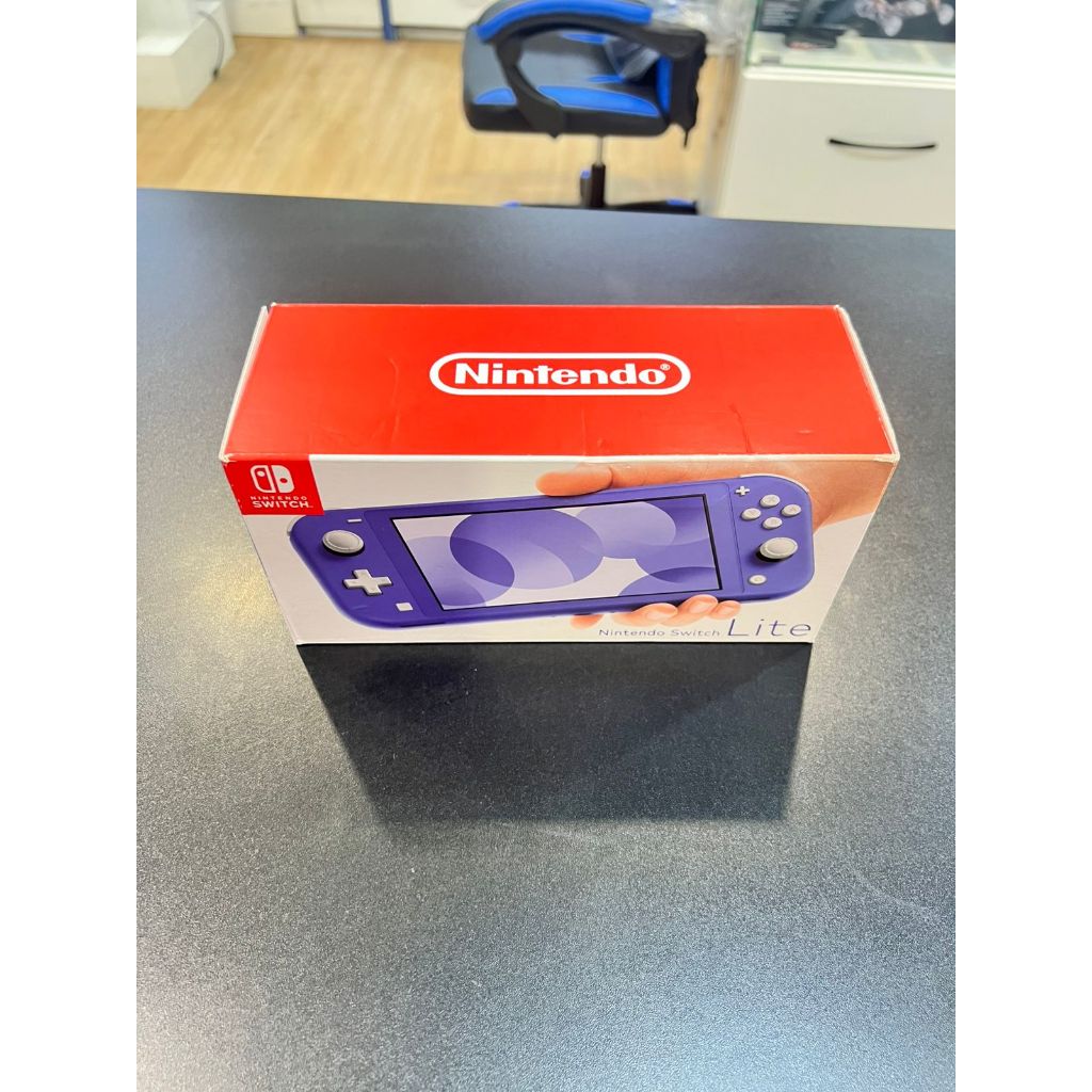 Nintendo Switch Lite Azul Novo ENVIO IMEDIATO | Shopee Brasil