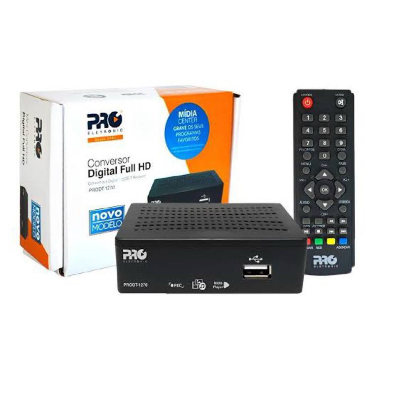 Conversor Digital Full Hd Prodt- 1250 1270 Pro Eletronic | Shopee Brasil