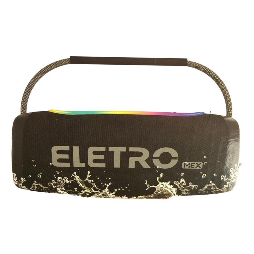 Caixa De Som Bluetooth Speaker Portátil Boombox Original Eletro Mex 50w Reais El-1063 Envio Imediato