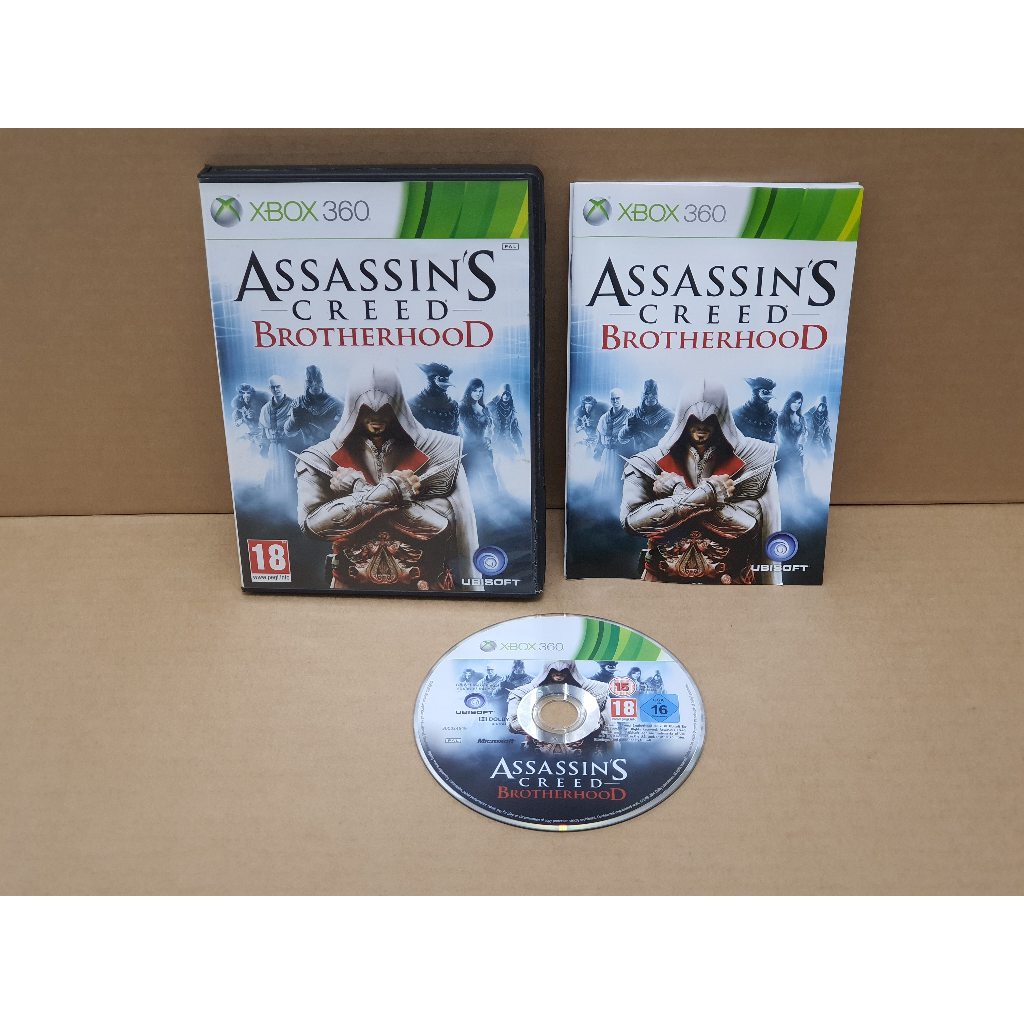 Assassins Creed Brotherhood Xbox 360 ou Xbox One Original