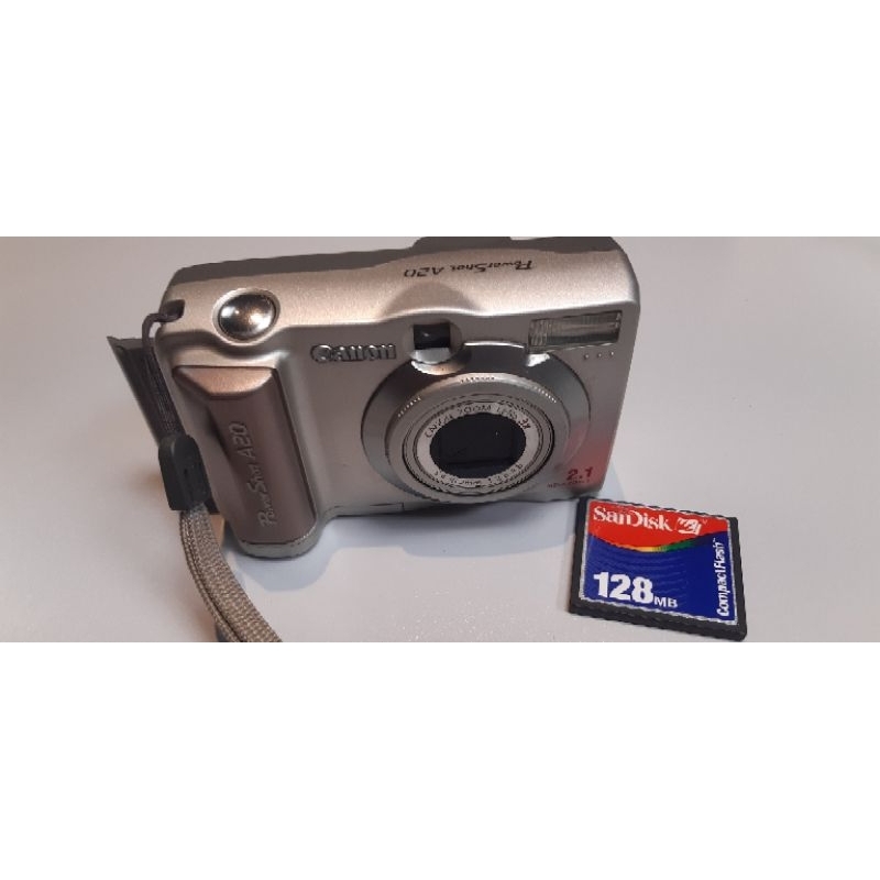 Câmera digital Canon PowerShot A20 funcionando | Shopee Brasil