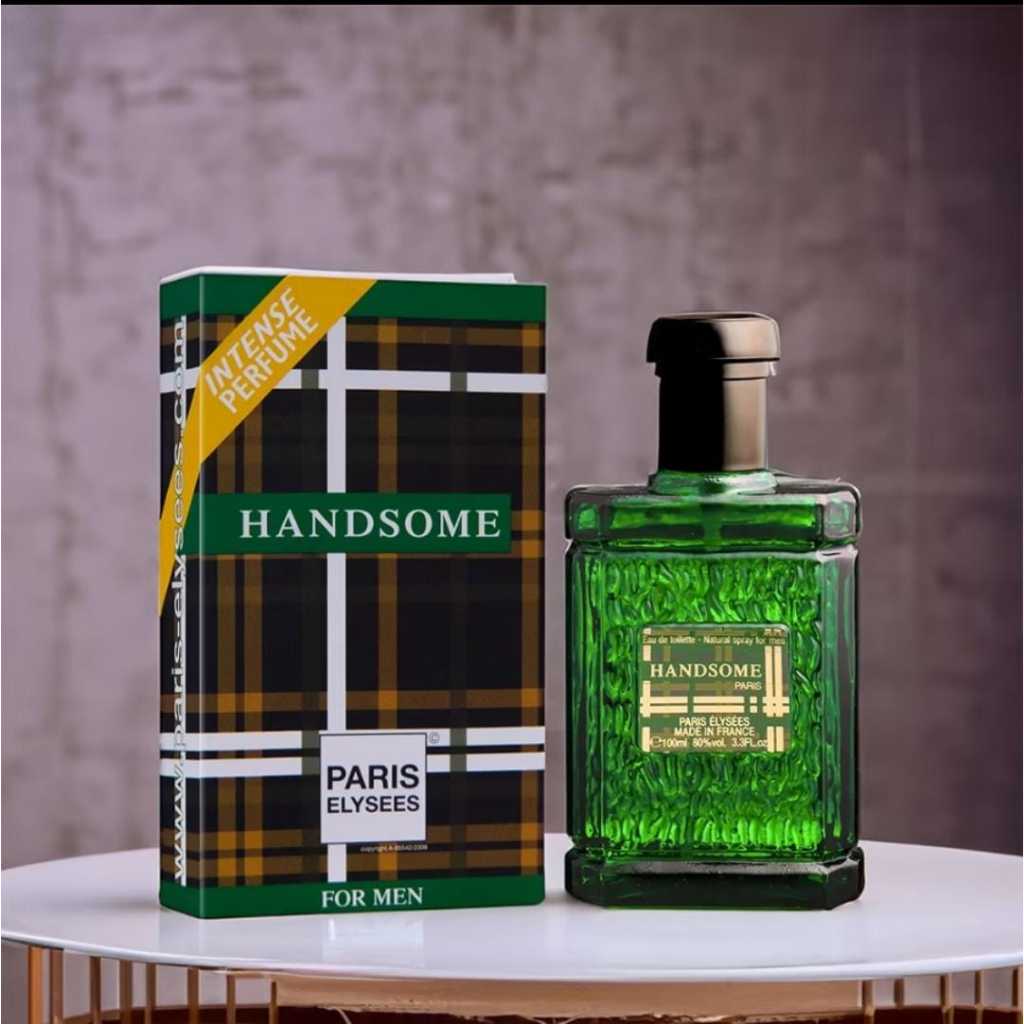 Perfume ORIGINAL Handsome 100ml Paris Elysses | Shopee Brasil