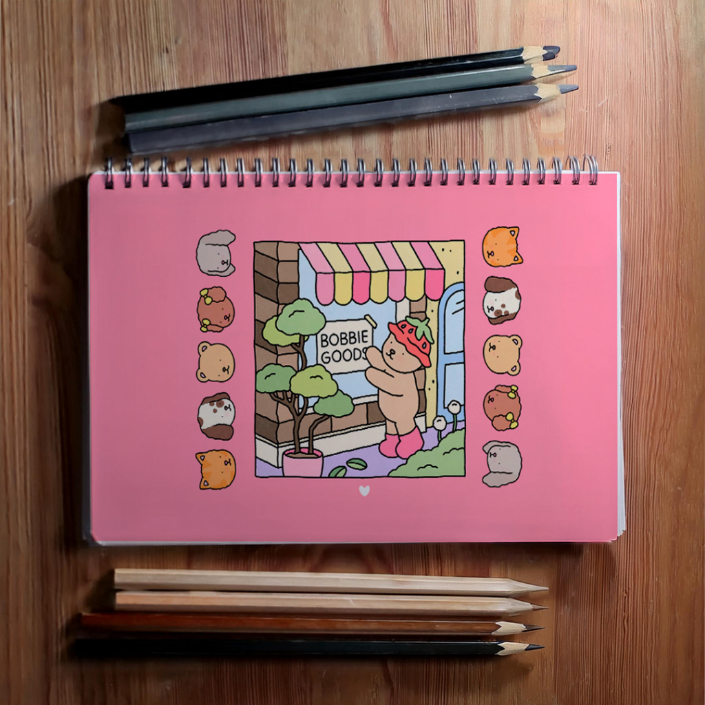 Bobbie Goods Livro para colorir infantil 170 Desenhos Pintar Bobbie ...