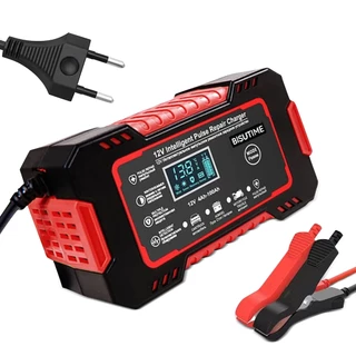 Carregador E Mantenedor Inteligente De Bateria Para Carros De 12V Com Dessulfator Compensação De Temperatura-4Ah-100Ah