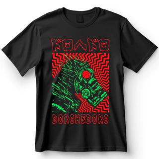 Camisa Dorohedoro Blusa Camiseta de Anime 100% Algodão