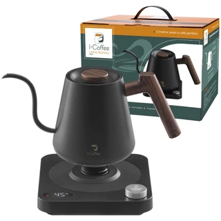 Chaleira Elétrica de Pescoço de Cisne para Derramar Sobre Café 600ml