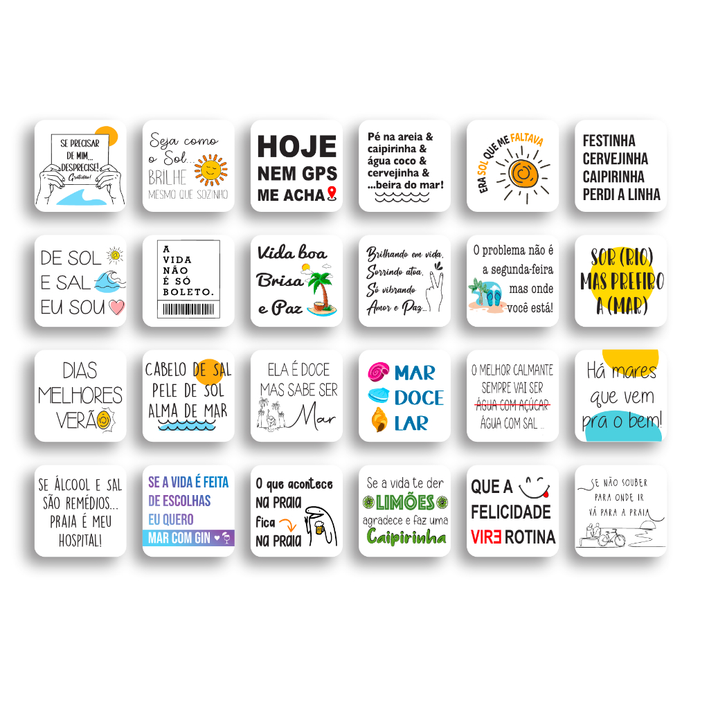 1000 tags de drink para praia/ quiosque e barraquinhas - Personalizados