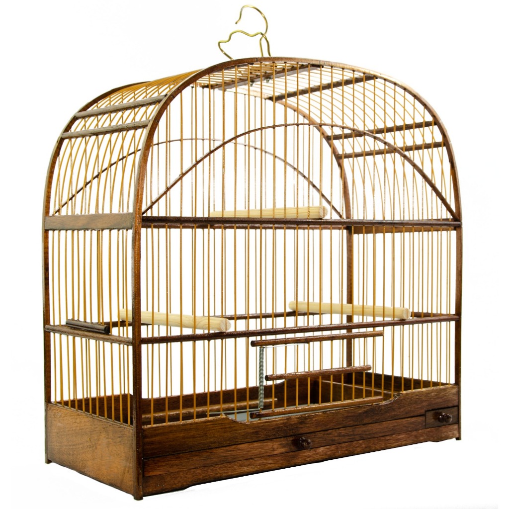 Gaiola Boleada (Fibra) Comum Coleira - Papa Capim | Shopee Brasil
