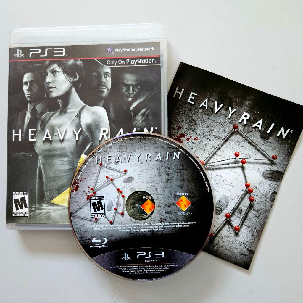 Heavy Rain Sur Sony PlayStation 3 - PAL - Complet Et Fonctionnel