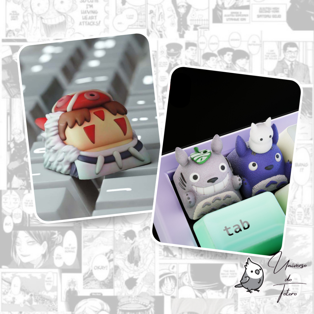 Keycap Personalizada Studio Ghibli | Shopee Brasil