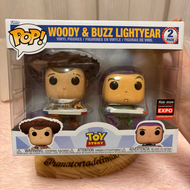 魅力の & Woody Story Toy Pop! Funko Buzz Exclusivo Pack 2 Lightyear SF・ファンタジー・ホラー