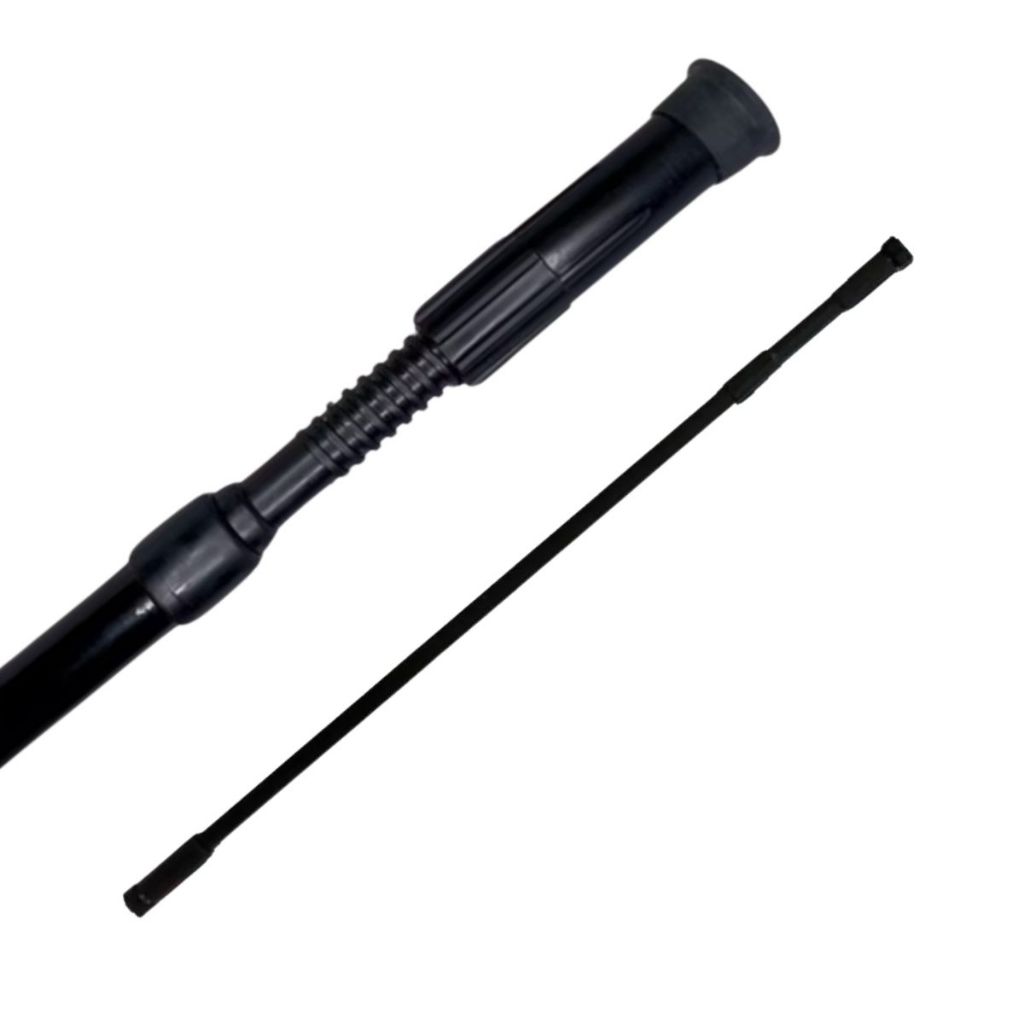 Varão Extensível para Box Banheiro Cortina 120cm a 135cm Preto