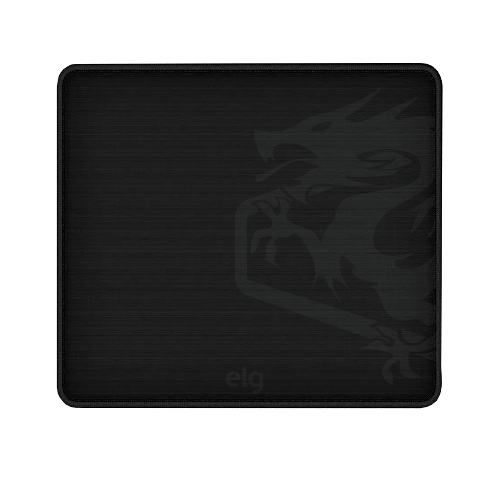 Mousepad Gamer MERAK, ELG, MPMM, Speed, Medium, 40x30cm, Antiderrapante, a prova de suor, Preto