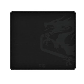 Mousepad Gamer MERAK, ELG, MPML, Speed, Large, 45X40cm, Antiderrapante, a prova de suor, Preto