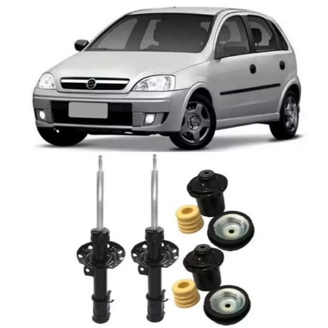 Par Amortecedor Dianteiro Corsa Frente Montana Corsa Joy Kit Completo Shopee Brasil