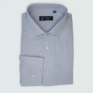 Camisa Social Masculina Slim - Vivacci | Tecido de Alta qualidade