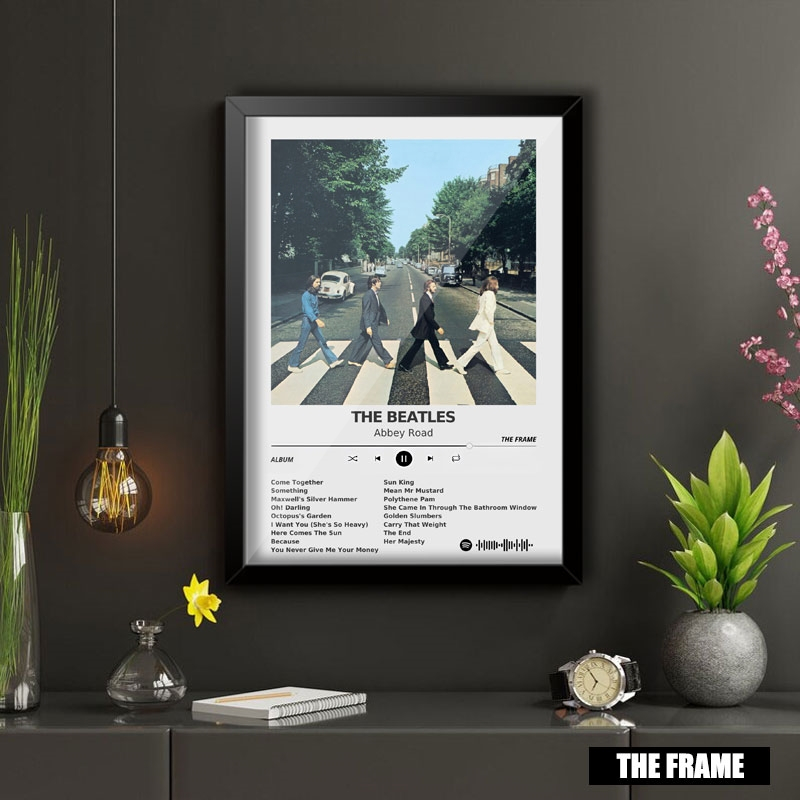 Quadro Decorativo Spotify Album Abbey Road The Beatles | Shopee Brasil