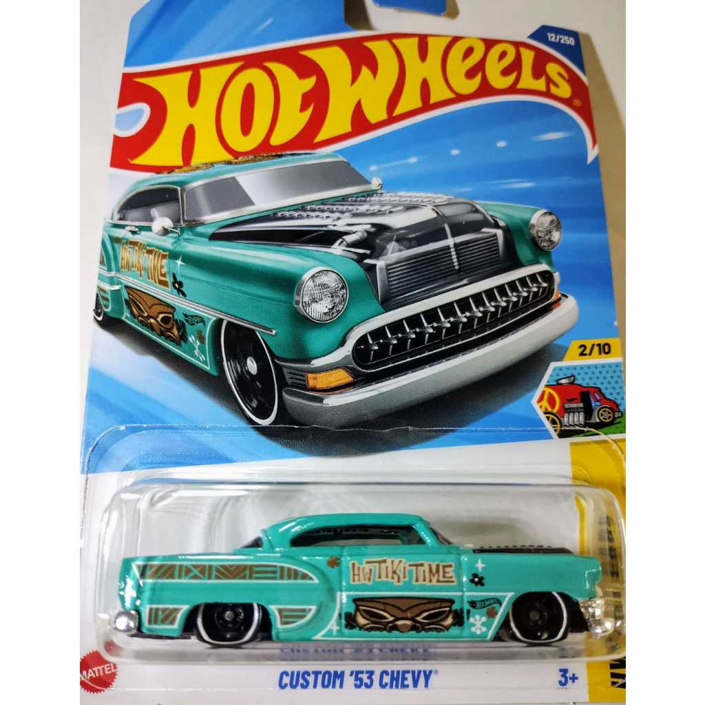 Hot Wheels CUSTOM '53 CHEVY / HW ART CARS 2/10 / lote "A" de 2025