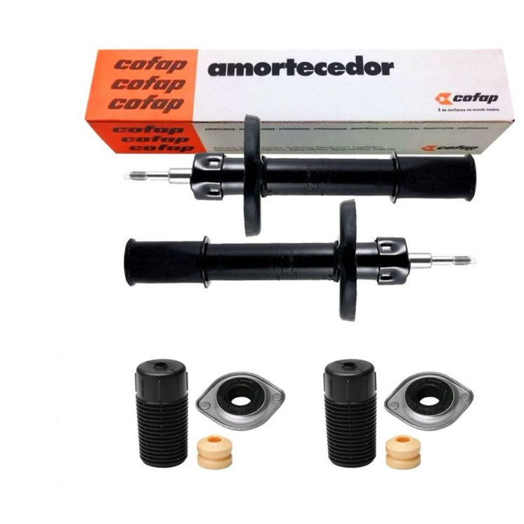 PAR AMORTECEDOR DIANTEIRO COM KIT GM CELTA TODOS ANOS