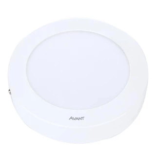 Painel De Led De Soprepor 12w 6500k 17cm de diâmetro Bivolt Redondo Avant