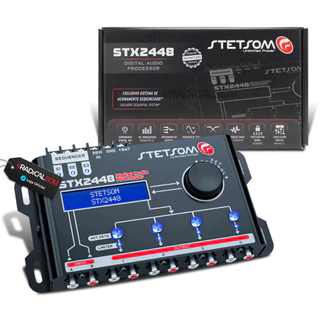Processador Equalizador Stetsom Stx 2448 C/ Sequenciador Novo