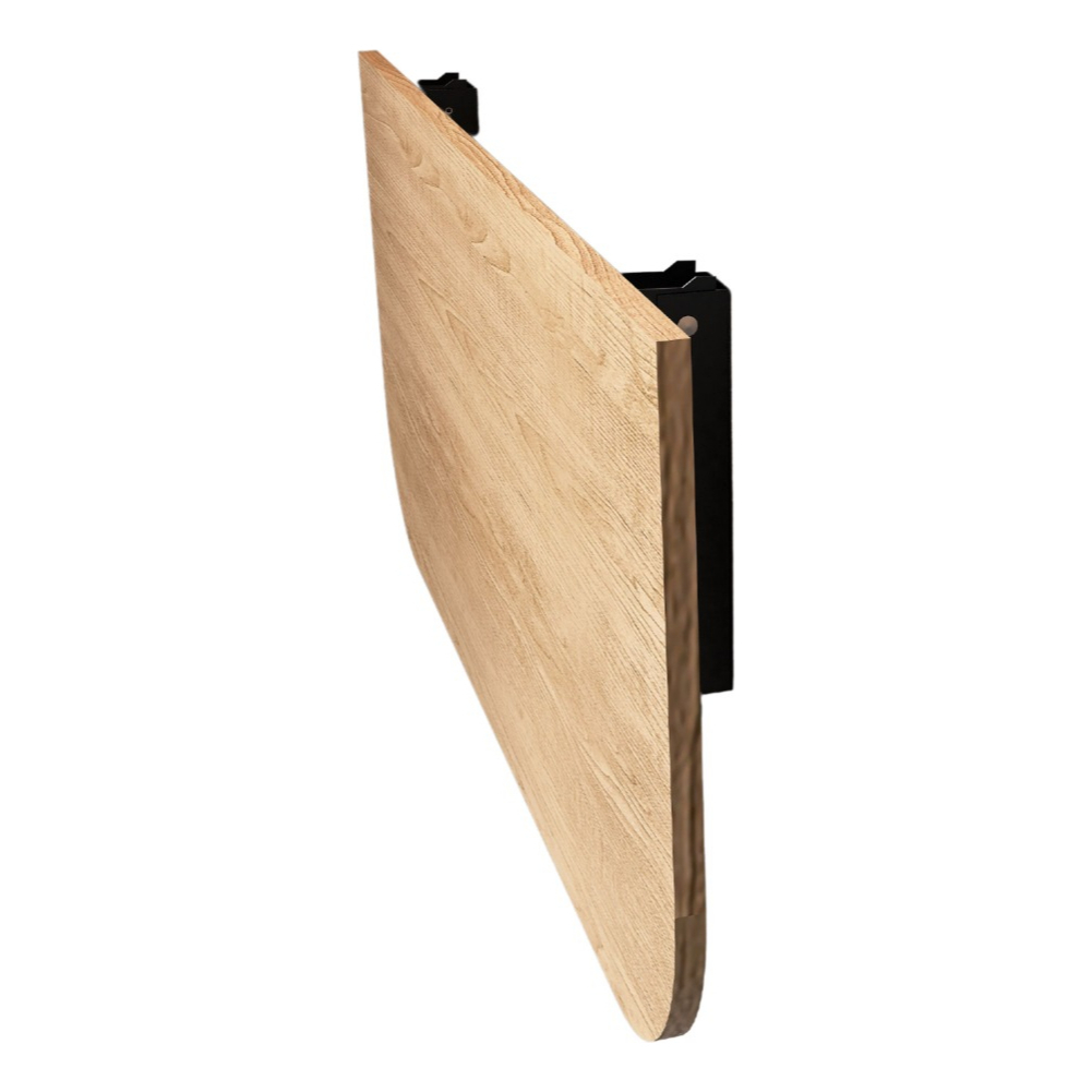 Mesa Retratil de parede dobravel Borda Redonda 90x40cm Multiuso