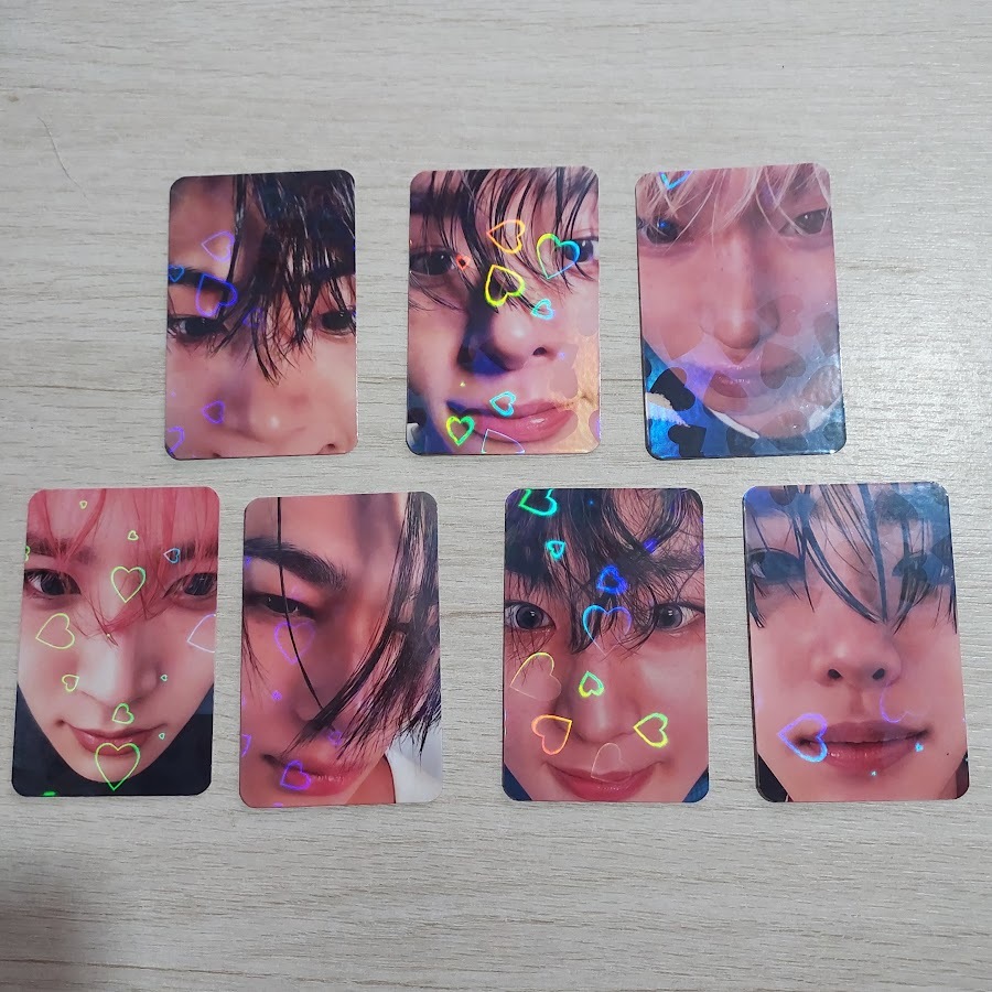BG86.Enhypen - Photocards fandmade K-pop - cards colecionáveis