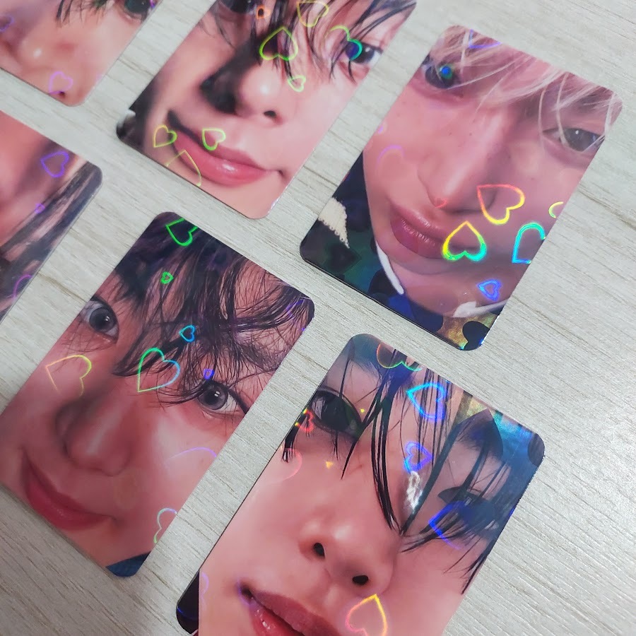 BG86.Enhypen - Photocards fandmade K-pop - cards colecionáveis