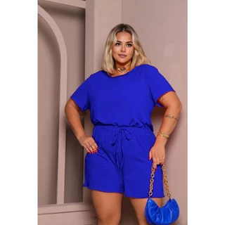 Conjunto Feminino Curve Plus size Short Blusa Adulto