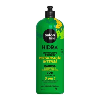 Creme para Pentear Hidra Restauração Intensa Salon Line 1 Litro em Oferta na Shopee