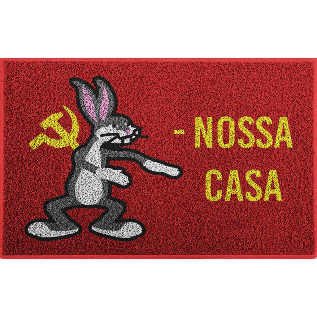 Tapete Capacho Pernalonga Nosso Tapete Nossa Casa | Shopee Brasil