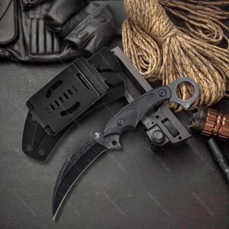 Faca de garra de campo faca de frutas com bainha faca fixa