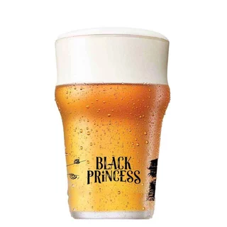 Copo de Vidro Black Princess Lets Hop Red de Cerveja 580ml - Ruvolo