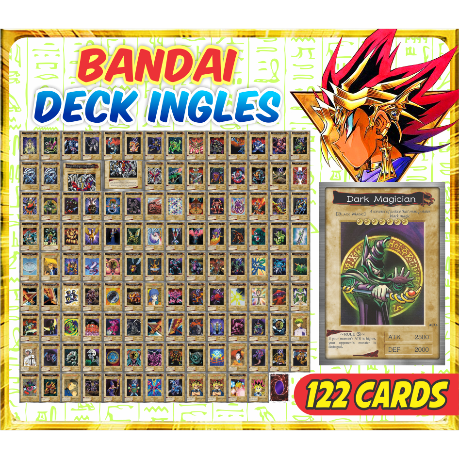 Ygo Bandai Fanmade (120 Cards) Deck | Shopee Brasil