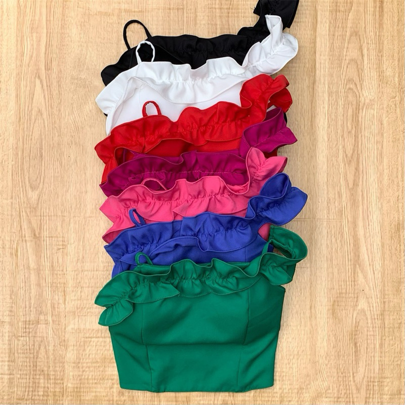 CROPPED BABADO MODA BLOGUEIRA INSTAGRAM DUAS VARIAÇÕES DE MODELO ...