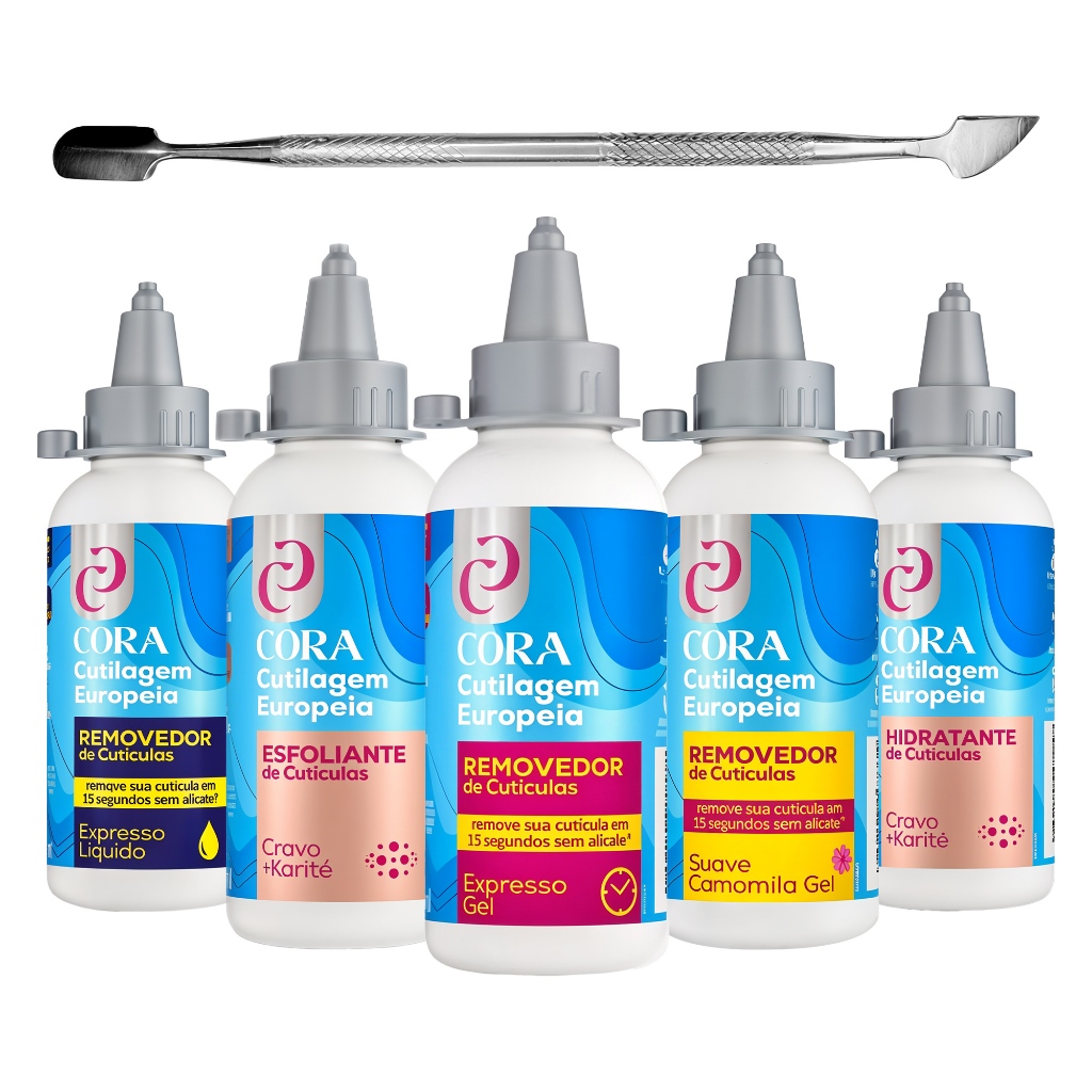 Kit Manicure Kinq Expresso Gel Removedor De Cutícula Sem Alicate Flash ...