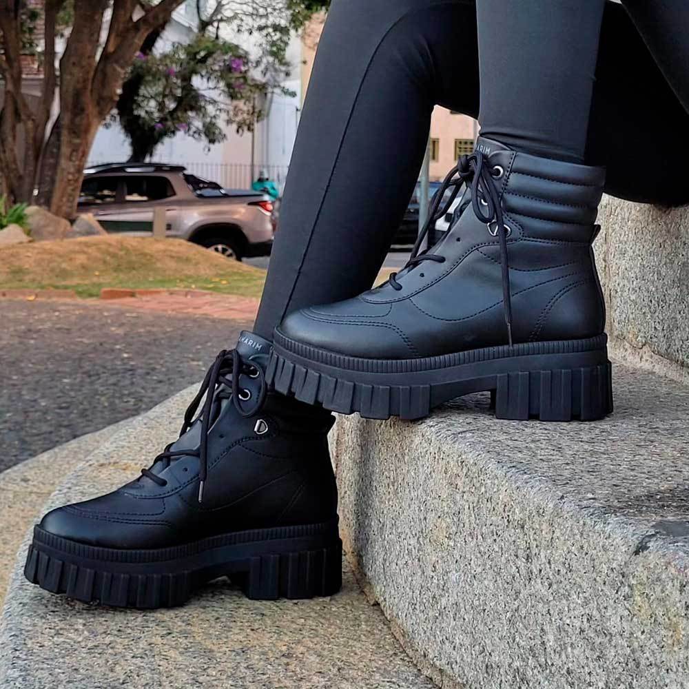 Ramarim Tratorado Coturno Da Ramarim Bota Coturno Feminino Ramarim