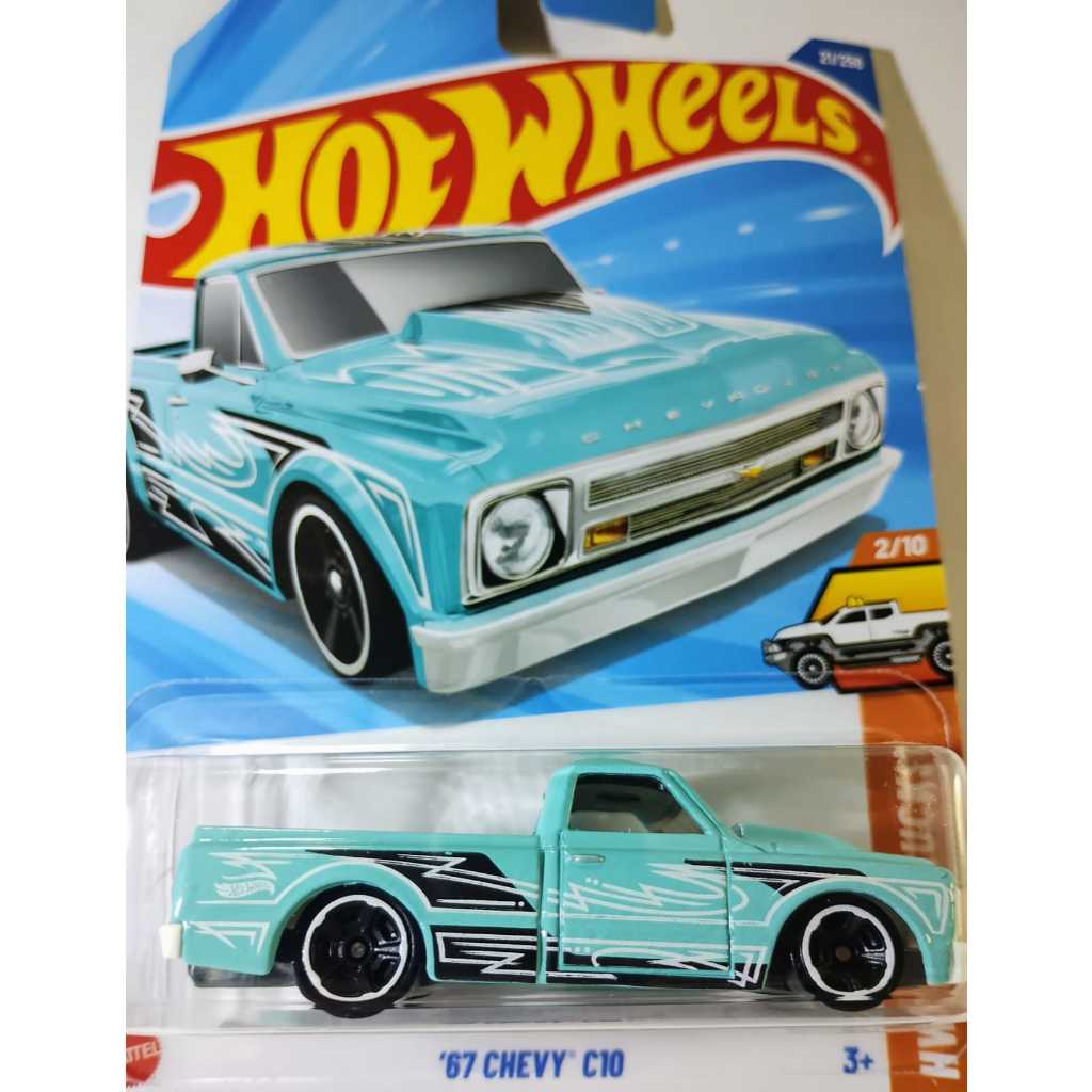 Hot Wheels '67 CHEVY C10 / HW HOT TRUCKS (Mattel) 1/64 | Shopee Brasil
