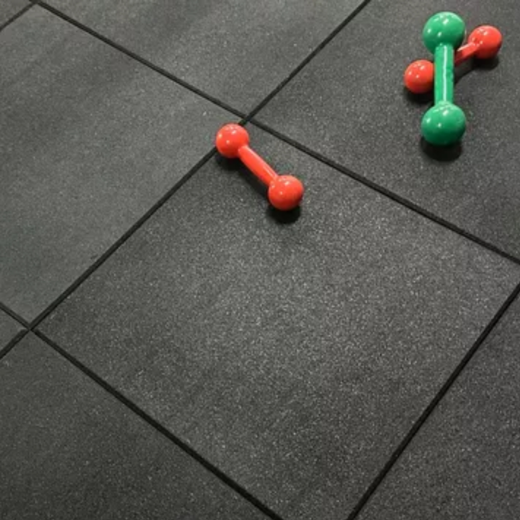 kit 8 pisos de borracha 15mm anti impacto academia crossfit Playground