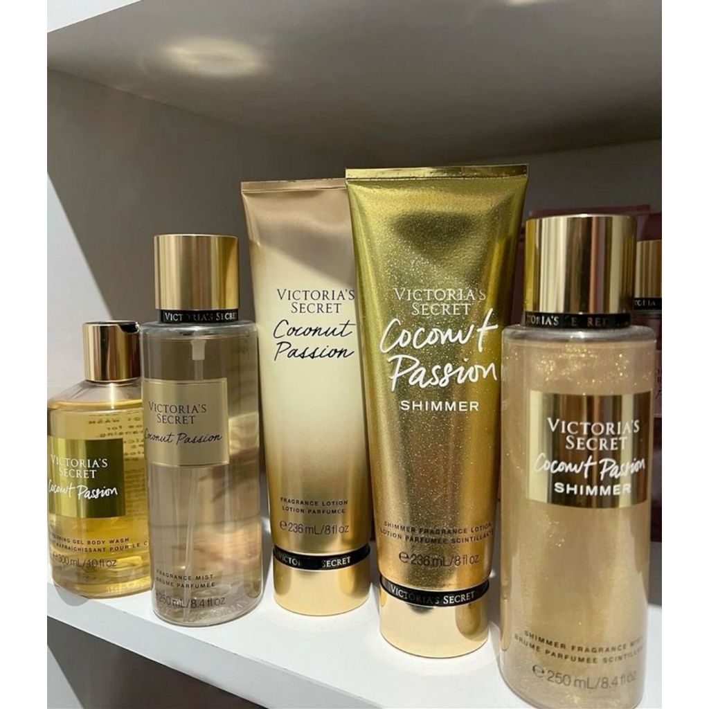 KIT victoria secrets 350ml creme perfume hidratante acetinado corpo ...