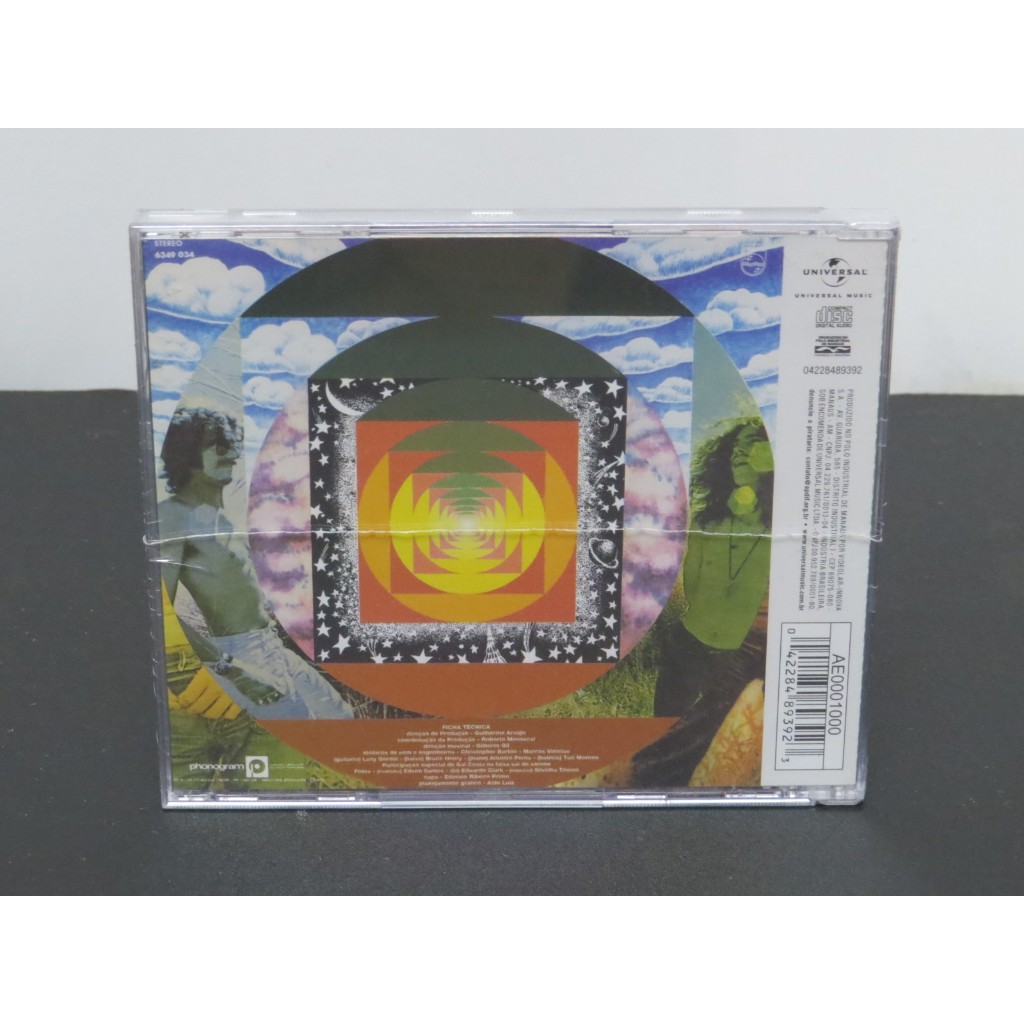 CD GILBERTO GIL EXPRESSO 2222 (1972) NOVO ORIGINAL E LACRADO