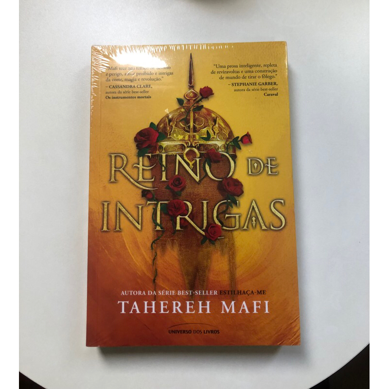 Reino de intrigas - Tahereh Mafi (lacrado) | Shopee Brasil