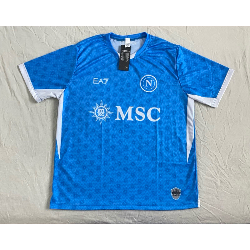 Maglia Napoli Hermet Unisex - Blusa Homewear Ufficiale | Cotone E Poliestere Per Tifosi - Foto 6