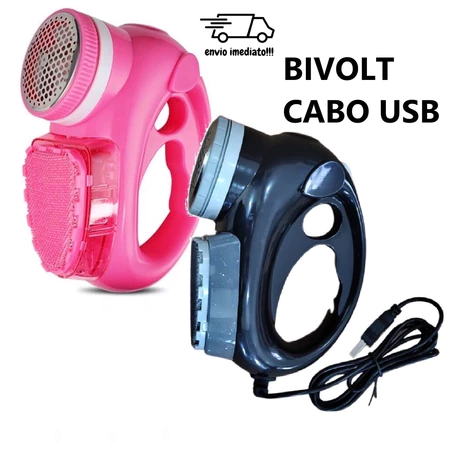 Papa Bolinha Elétrico Aparador Removedor de Pelos Fiapos Roupas Portátil Com Cabo USB