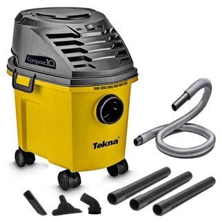 Tekna Aspirador de Pó e Água Elétrico 1000W Portátil 127V e 220V