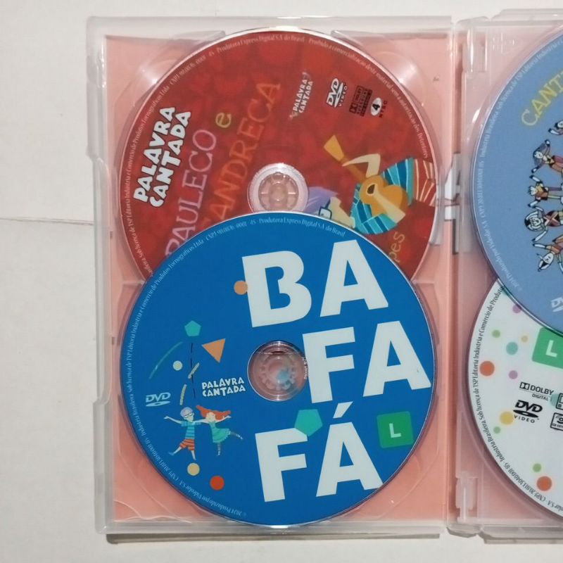 Dvd Palavra Cantada Coleção - 5 Dvd | Shopee Brasil