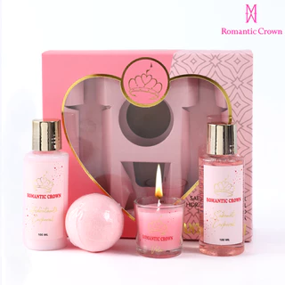 Kit Presente Spa Feminino de Natal com Aromaterapia para Banho, Ideal para Aniversário, Mãe, Esposa e Namorada