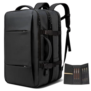 Mochila impermeável multifuncional masculina de grande capacidade com carregamento USB Mochila Executiva