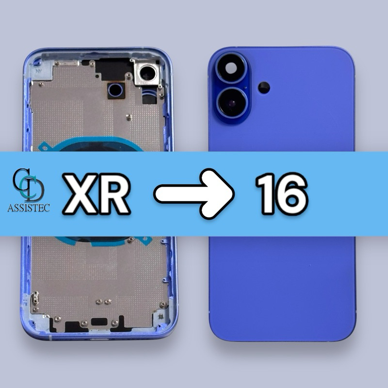 iPhone16カスタム仕様➡iPhone11 Carcaça iPhone XR E 11 Para Transformar Em 16 normal | Shopee Brasil